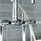 Aqua Vintage Deck-Mount Clawfoot Tub Faucet, Polished Chrome, Deck Mount AE8401DL - alternate 2